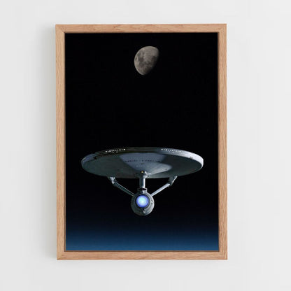 Star Trek Moon Poster