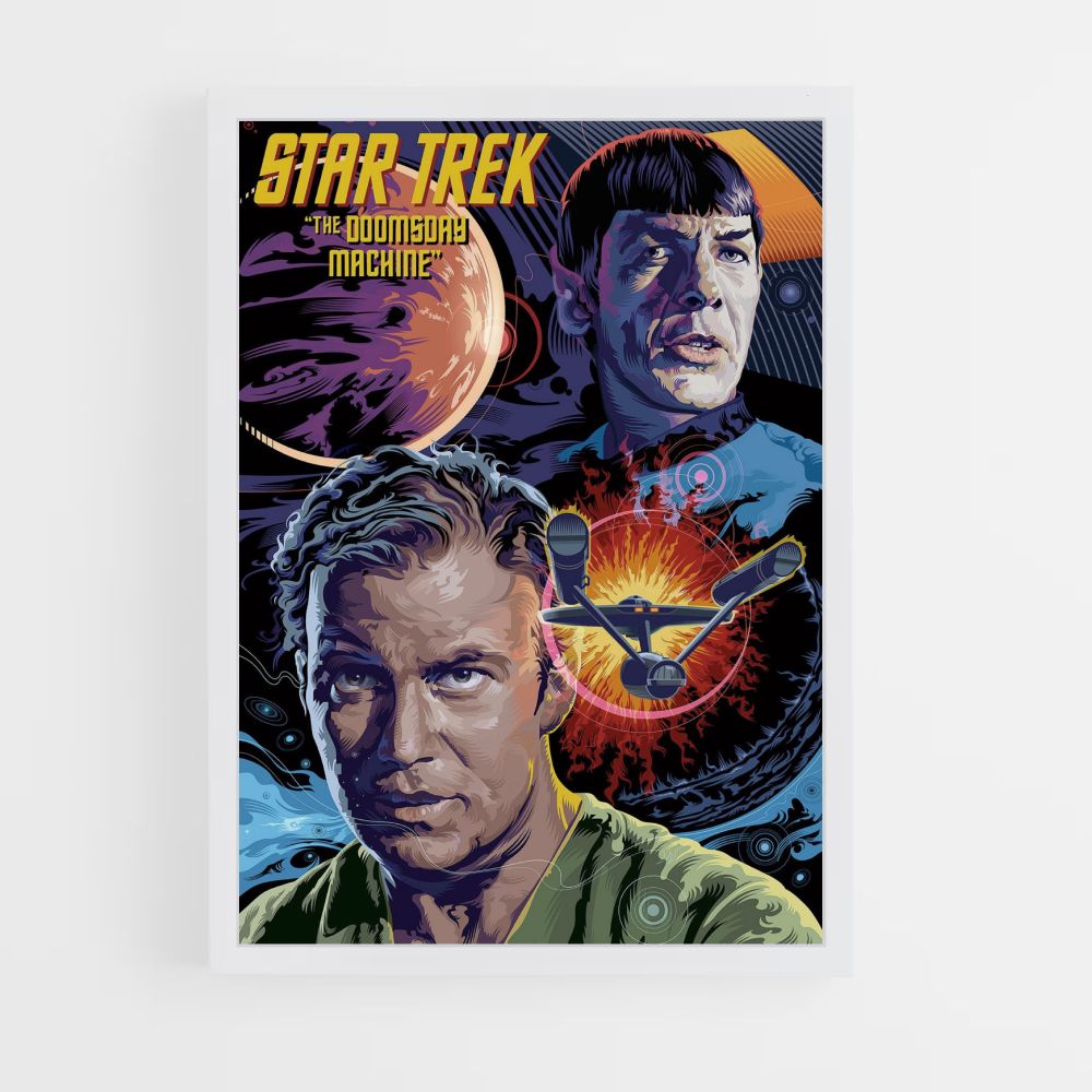 Star Trek Drawing Poster