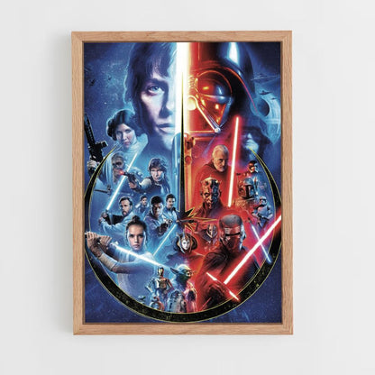 Poster Jedi vs Sith