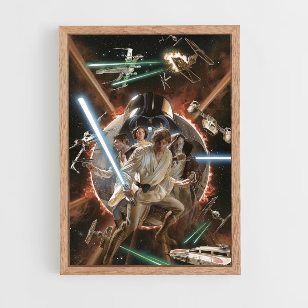 Poster Star Wars-strips