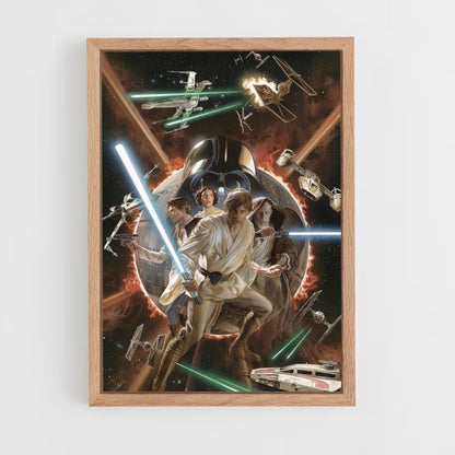 Poster Star Wars-strips