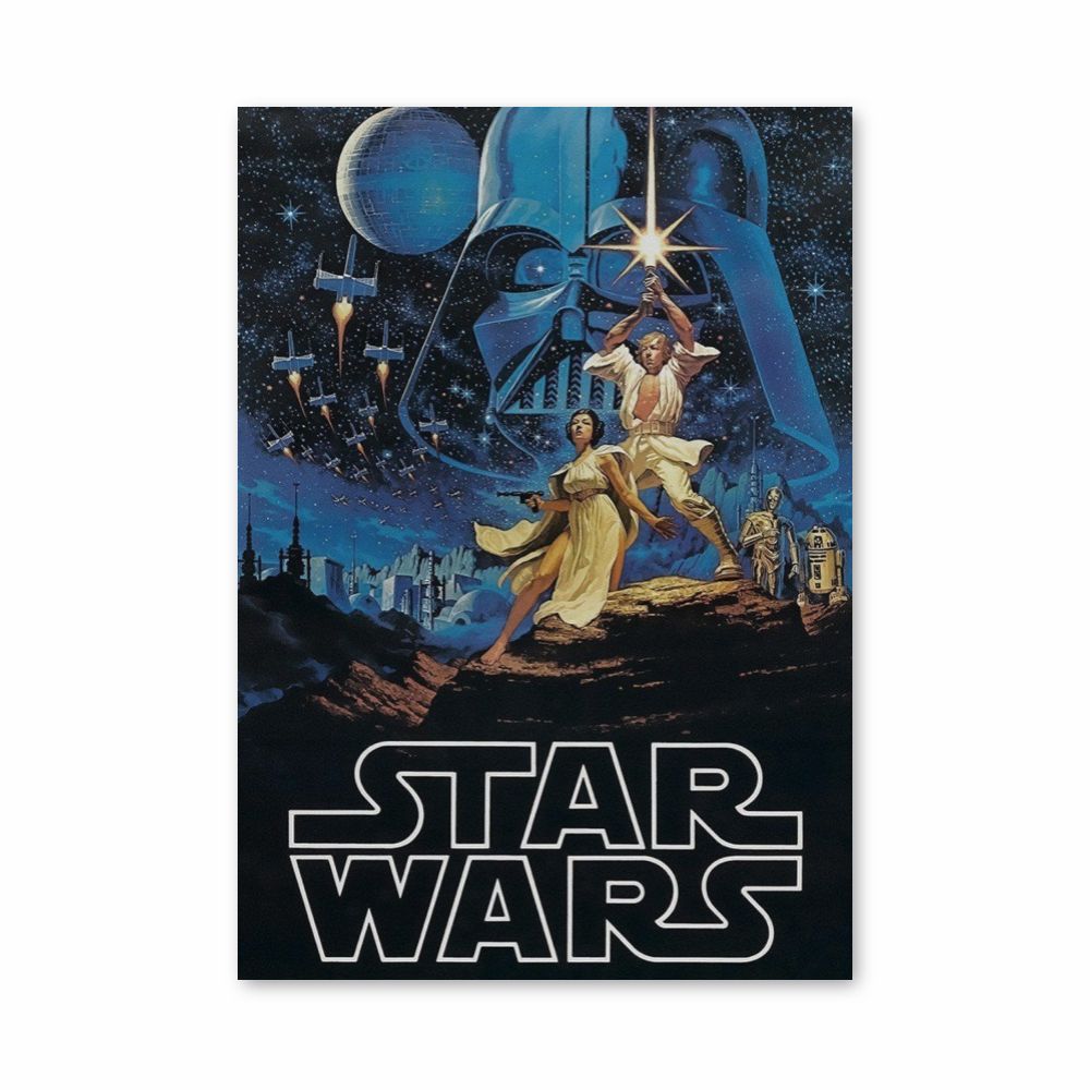 Star Wars Retro Poster