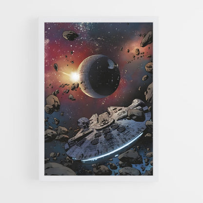 star-wars-37 cadre Blanc