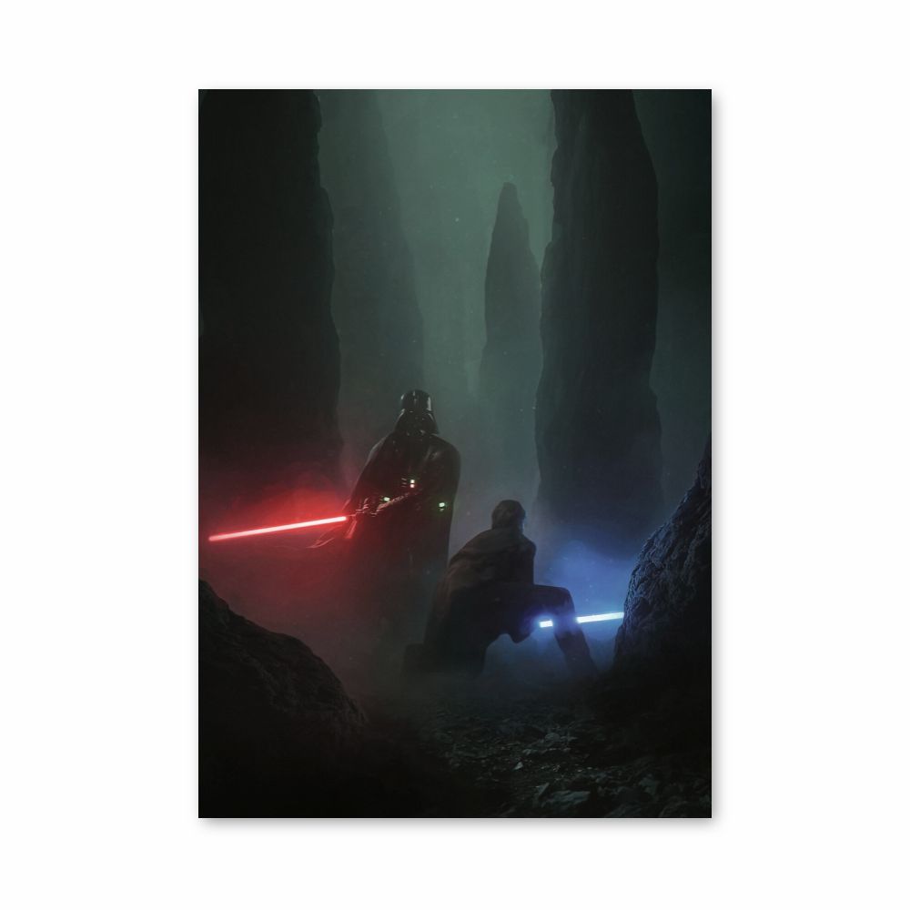 Poster Luke vs Vader