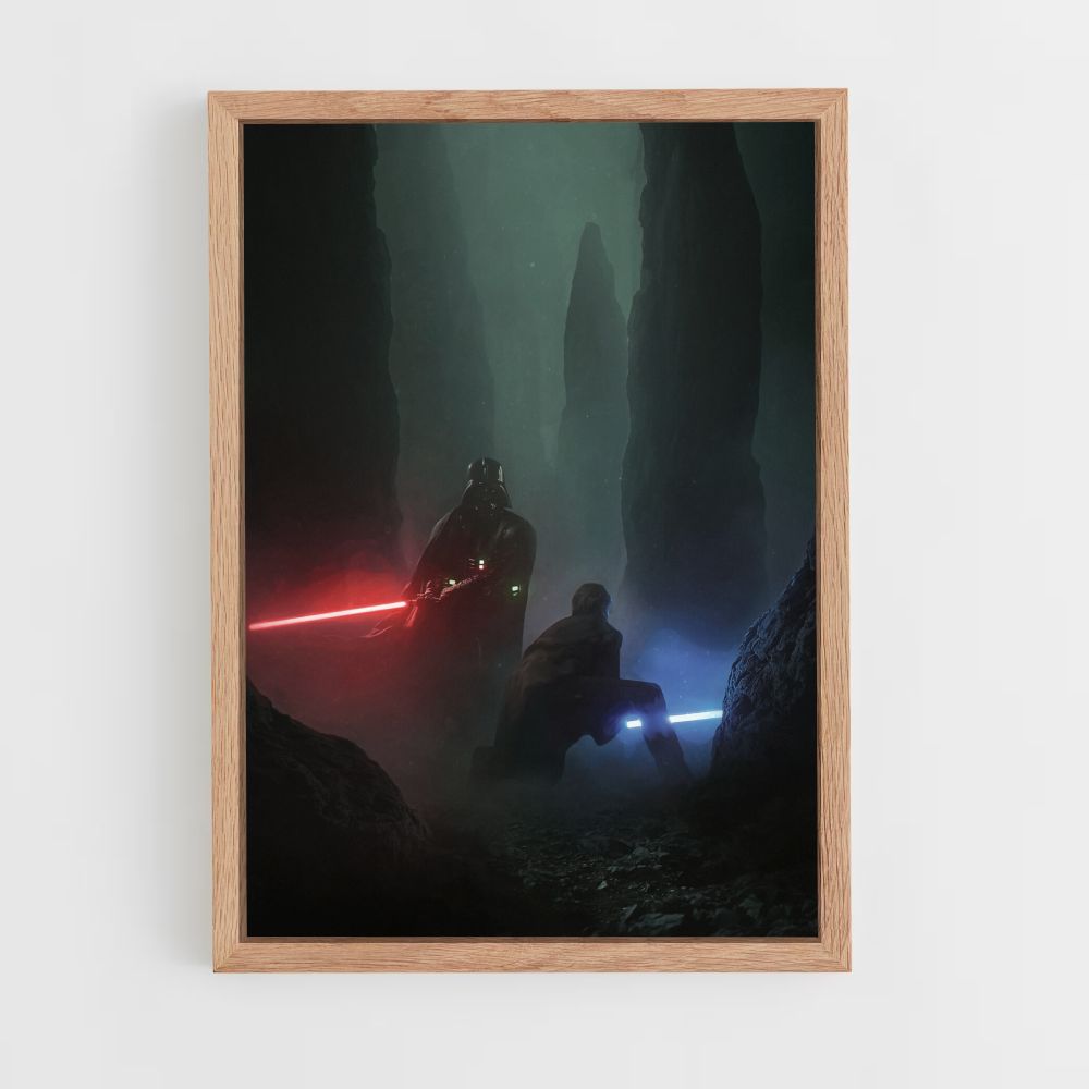 Poster Luke vs Vader