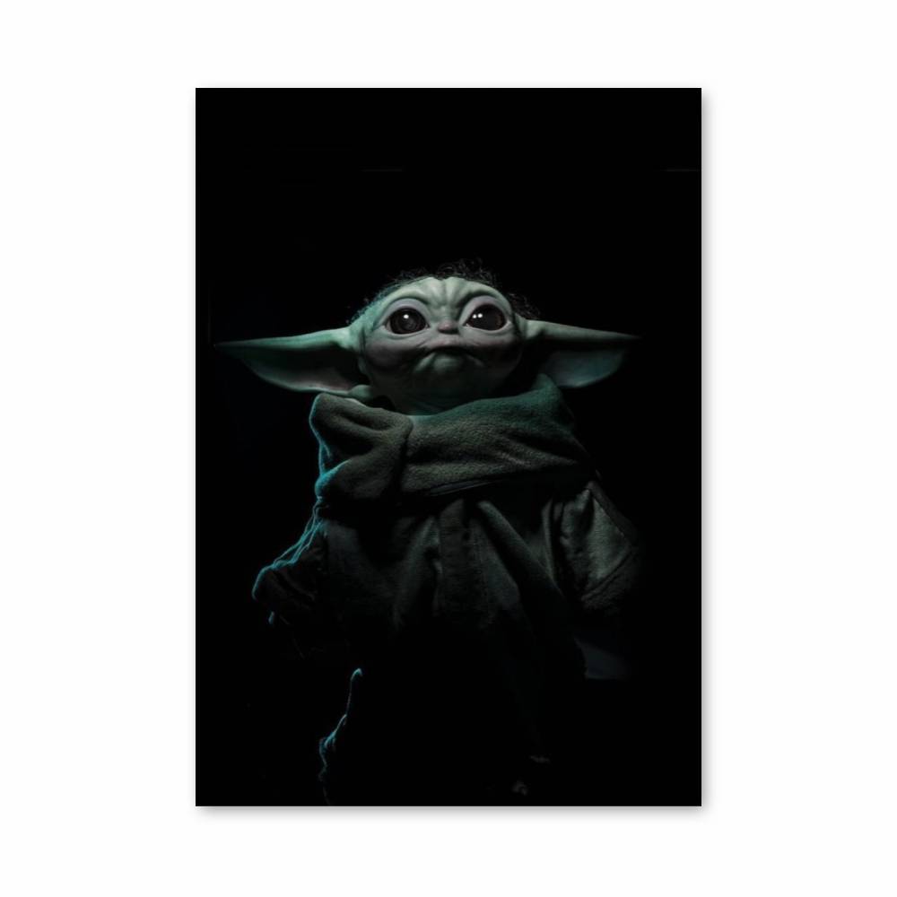 Poster Bébé Yoda Mignon