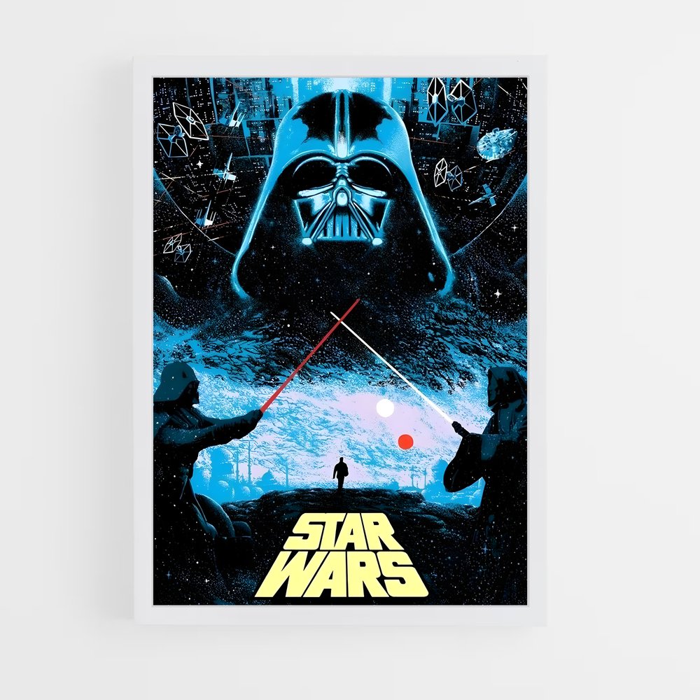 star-wars-6 cadre Blanc