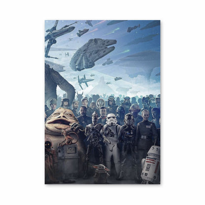 Poster Star Wars-oorlog