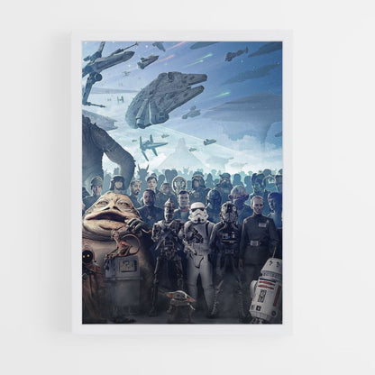 Poster Star Wars-oorlog