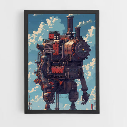 steampunk-7 cadre Noir