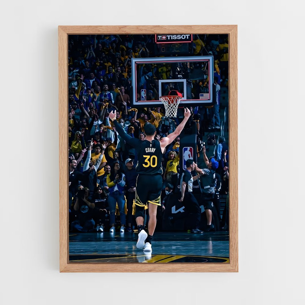 stephen-curry-2 cadre Bois clair