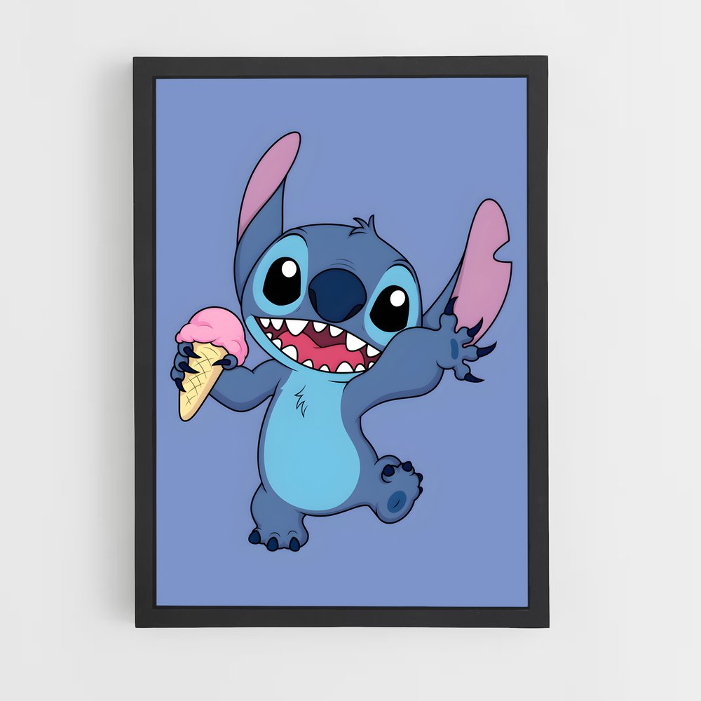 stitch-10 cadre Noir
