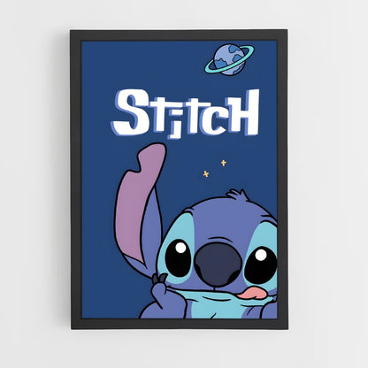 stitch-11 cadre Noir