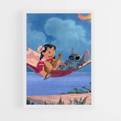 Poster Lilo Stitch Hammock