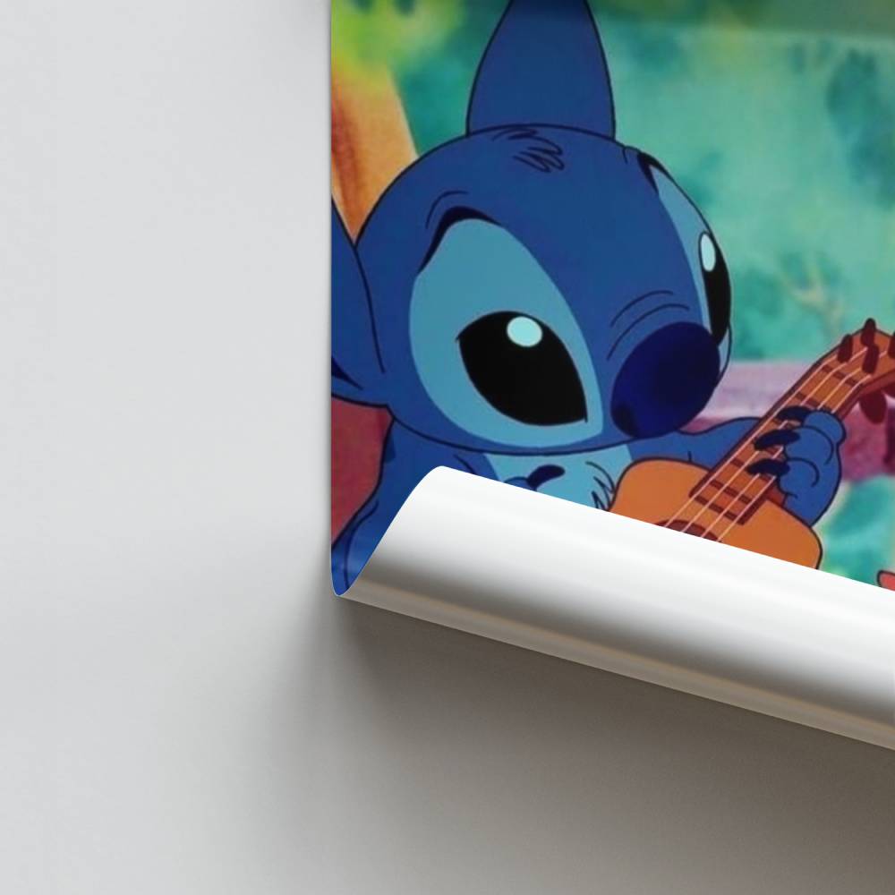 Stitch Ukulele Poster