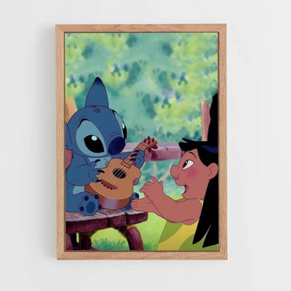 Stitch Ukulele Poster