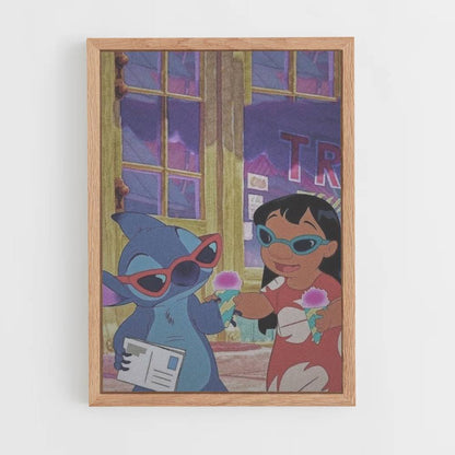 Lilo Stitch Fashion Poster