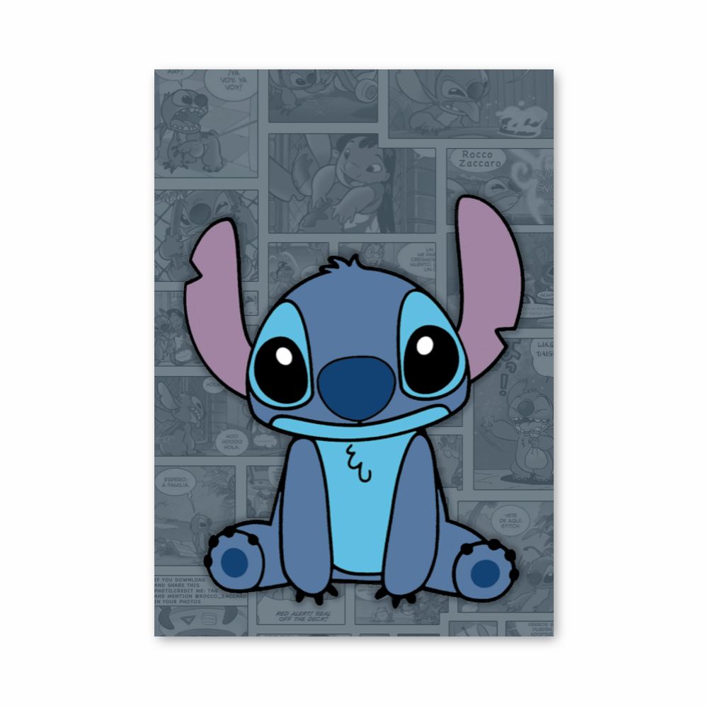 Poster Stitch Comics