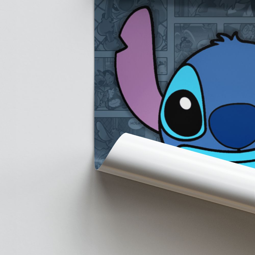 Stitch Math Posters Poster Stitch Comics | Aesthetic Posters