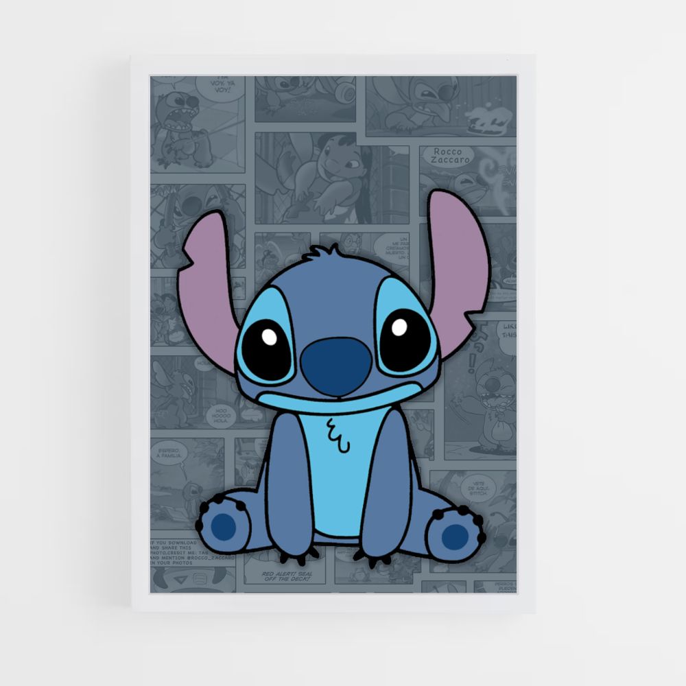 Poster Stitch Comics