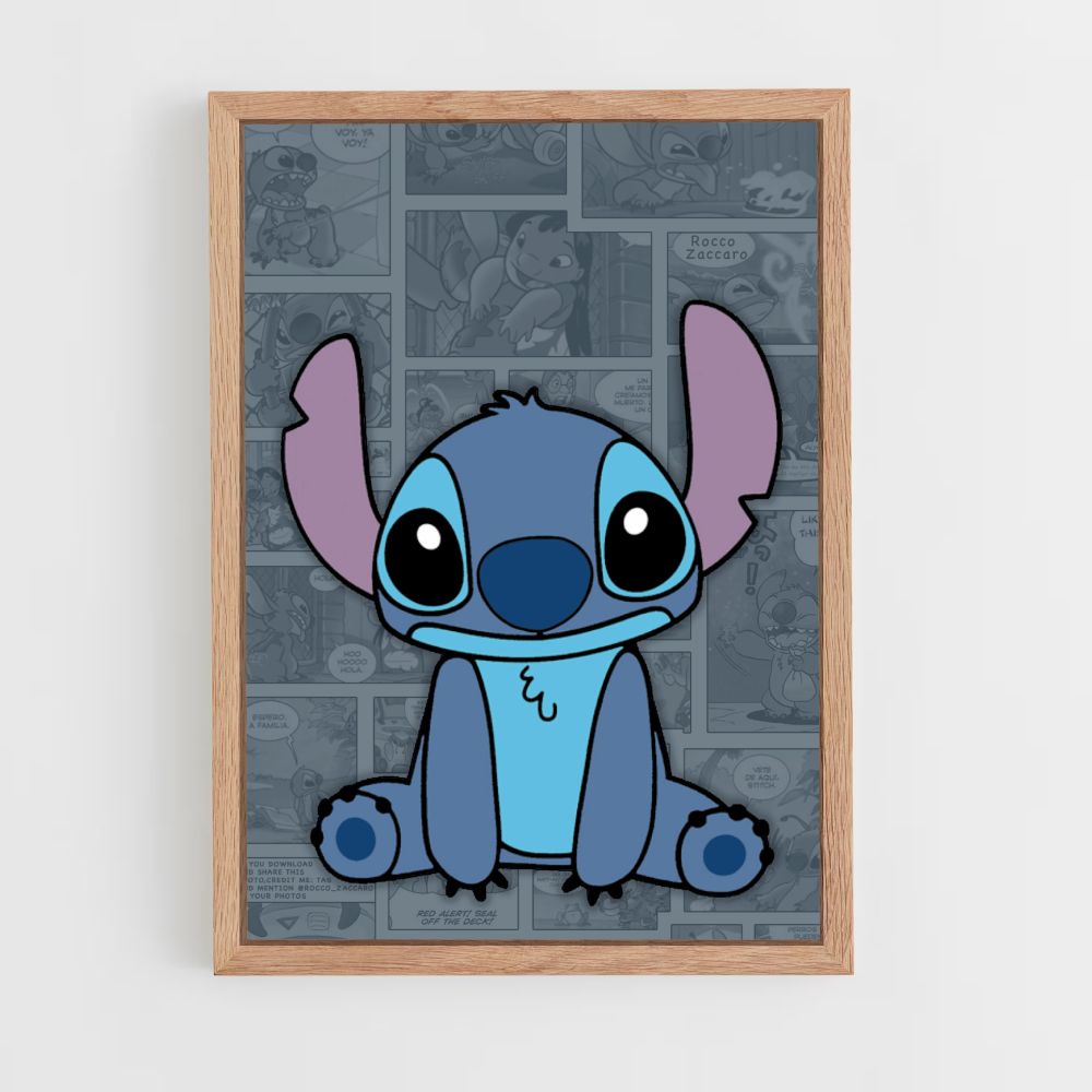 Poster Stitch Comics