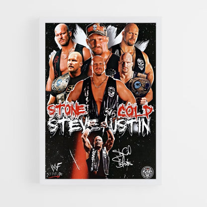 stone-cold-14 cadre Blanc