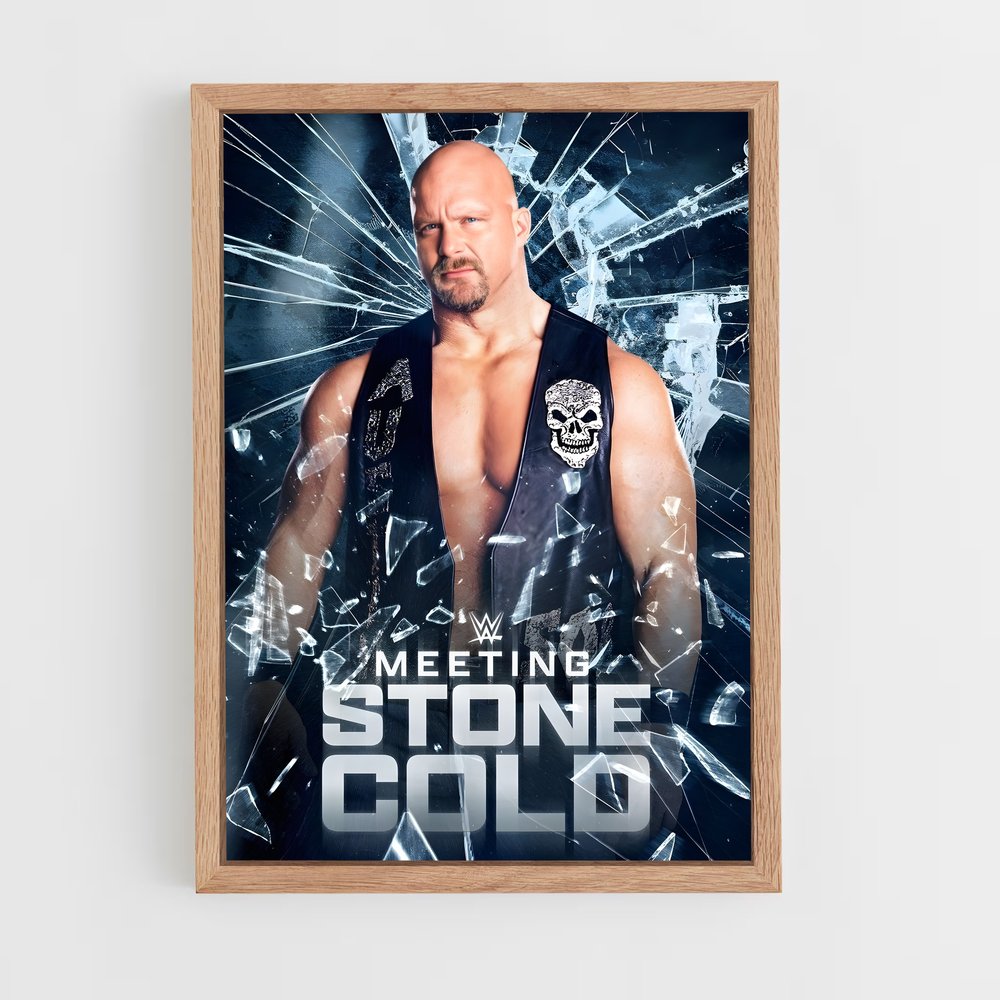 stone-cold-15 cadre Bois clair
