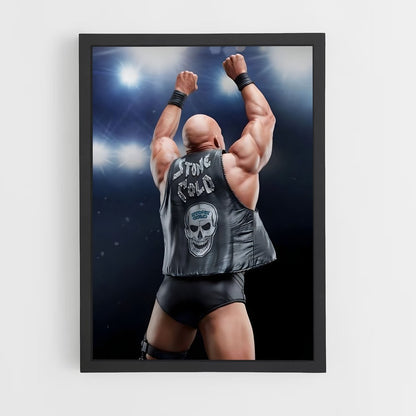 stone-cold-16 cadre Noir