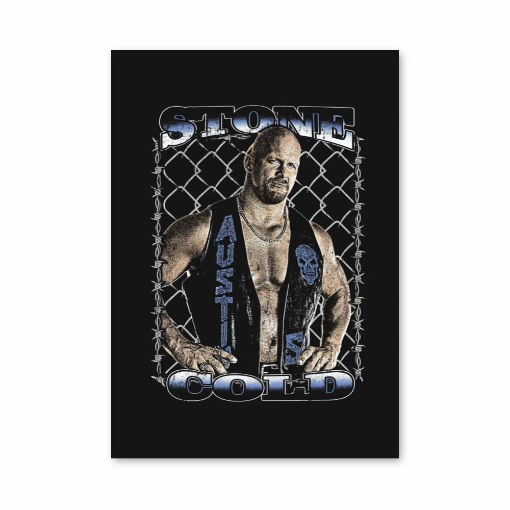 Coldest Posters Stone Cold Poster | Aesthetic Posters