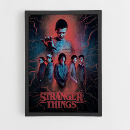 Stranger Things Red Poster