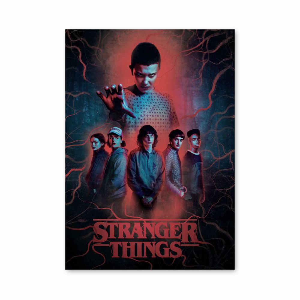 Stranger Things Red Poster