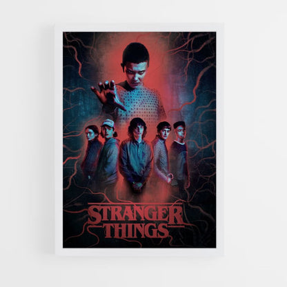 Stranger Things Red Poster