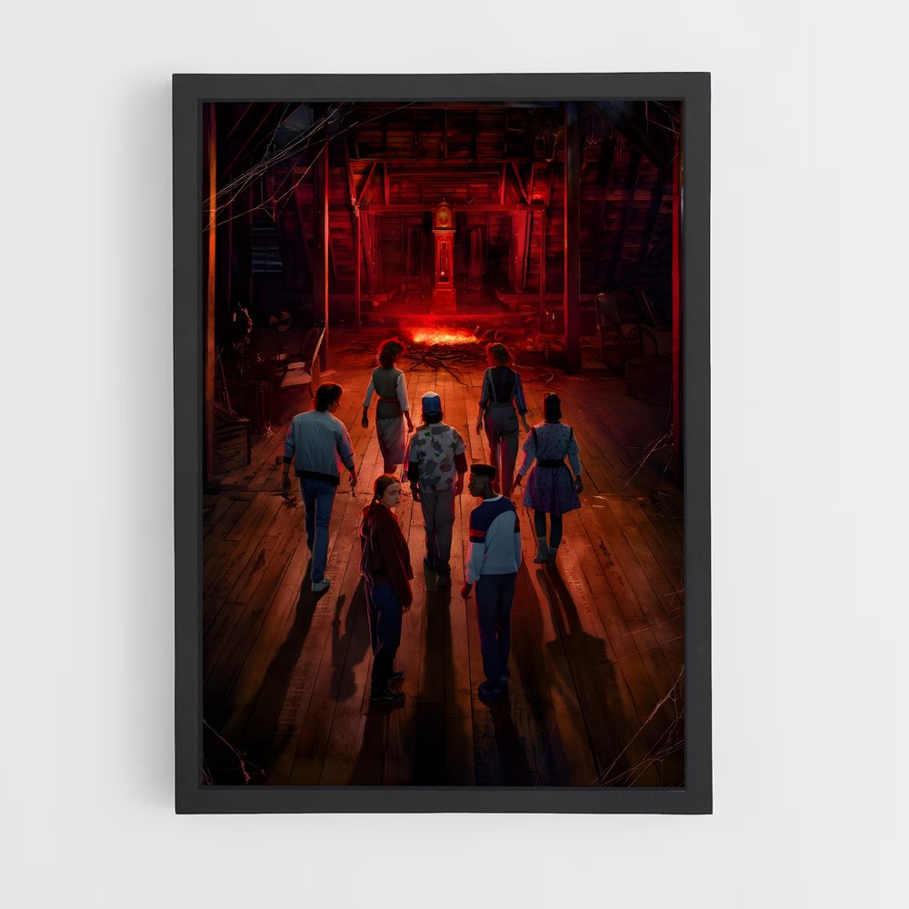 stranger-things-7 cadre Noir