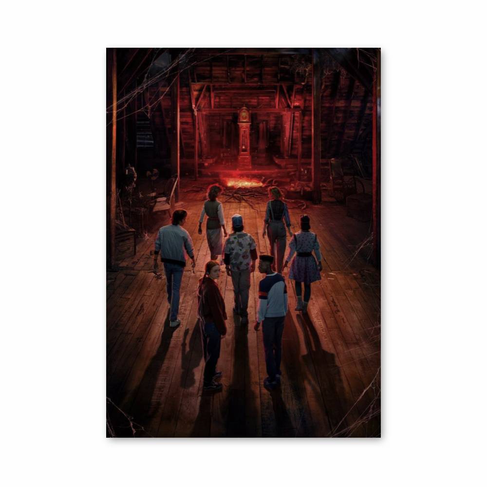 Poster Rouge Stranger Things