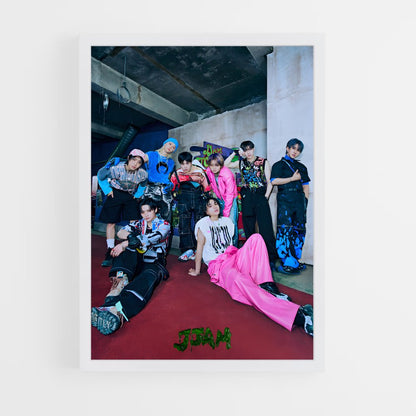 stray-kids-4 cadre Blanc