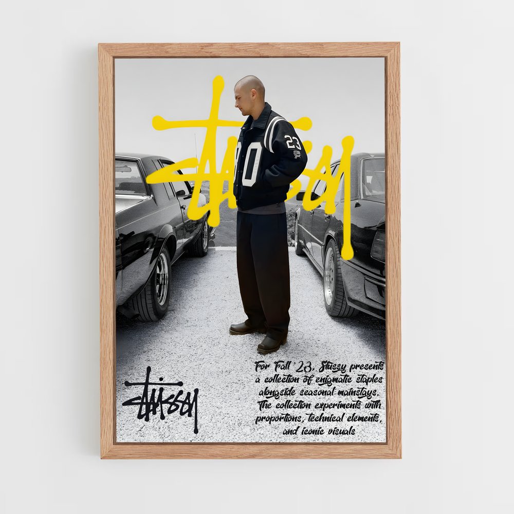 streetwear-15 cadre Bois clair