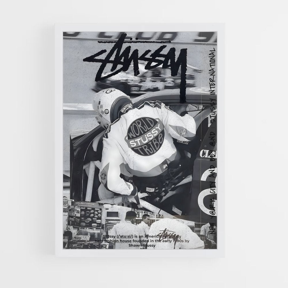 streetwear-2 cadre Blanc