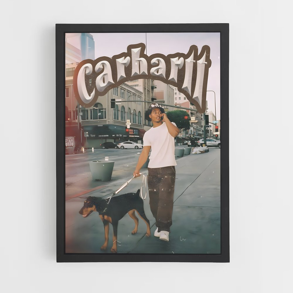 streetwear-3 cadre Noir