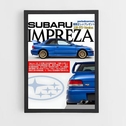 subaru-9 cadre Noir