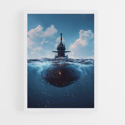 submarine-1 cadre Blanc