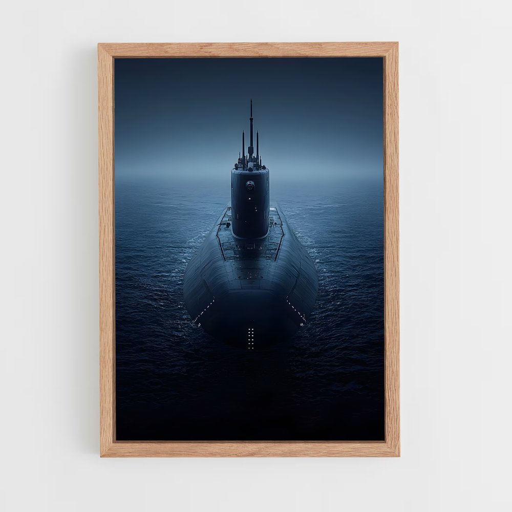 submarine-2 cadre Bois clair