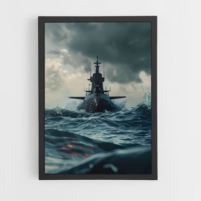 submarine-4 cadre Noir
