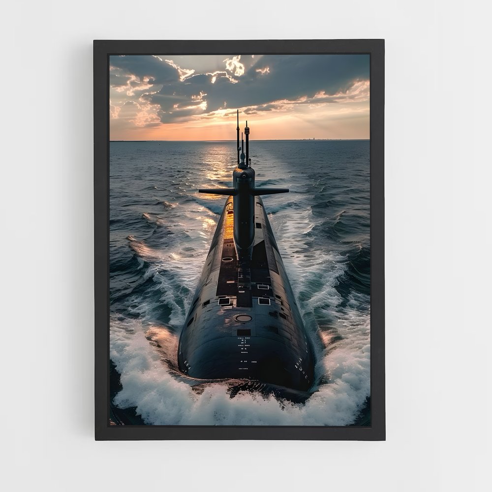 submarine-7 cadre Noir