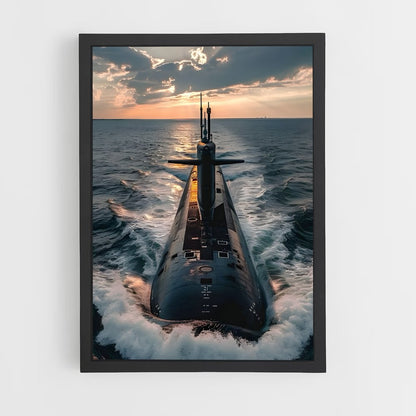 submarine-7 cadre Noir