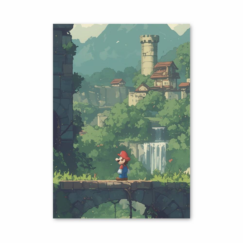 Poster Mario Super Smash