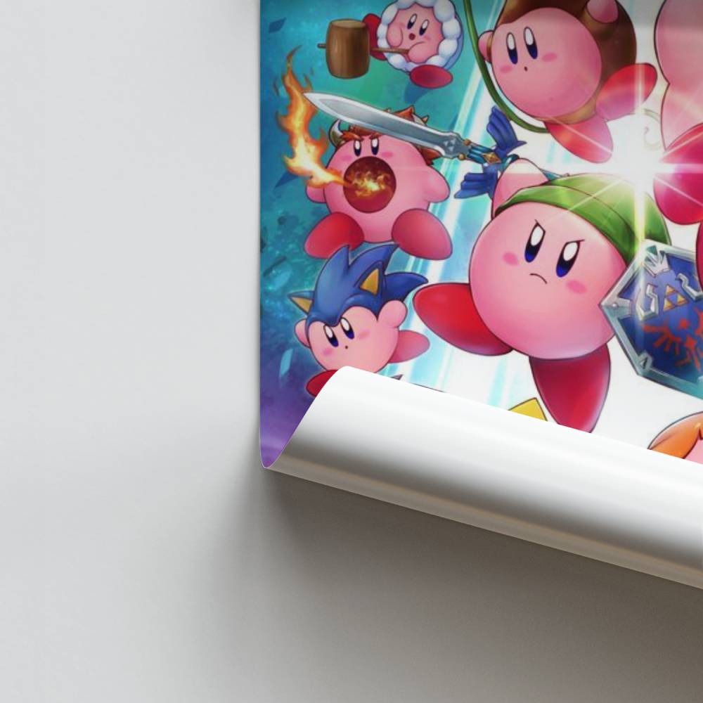 Poster Super Smash Kirby