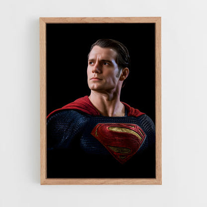 superman-11 cadre Bois clair
