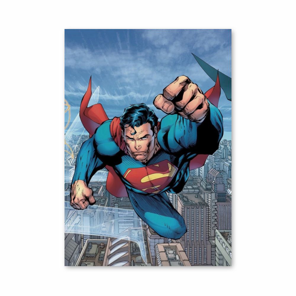 Poster Superman flies