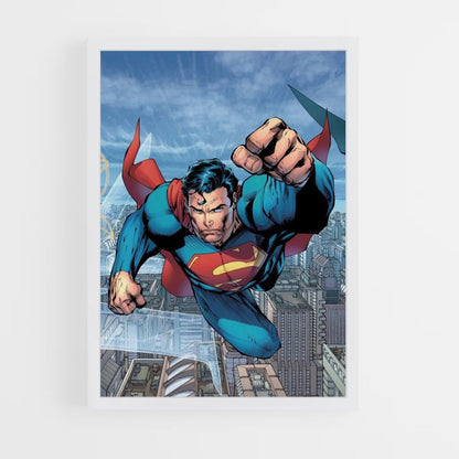 Poster Superman flies