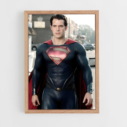superman-8 cadre Bois clair